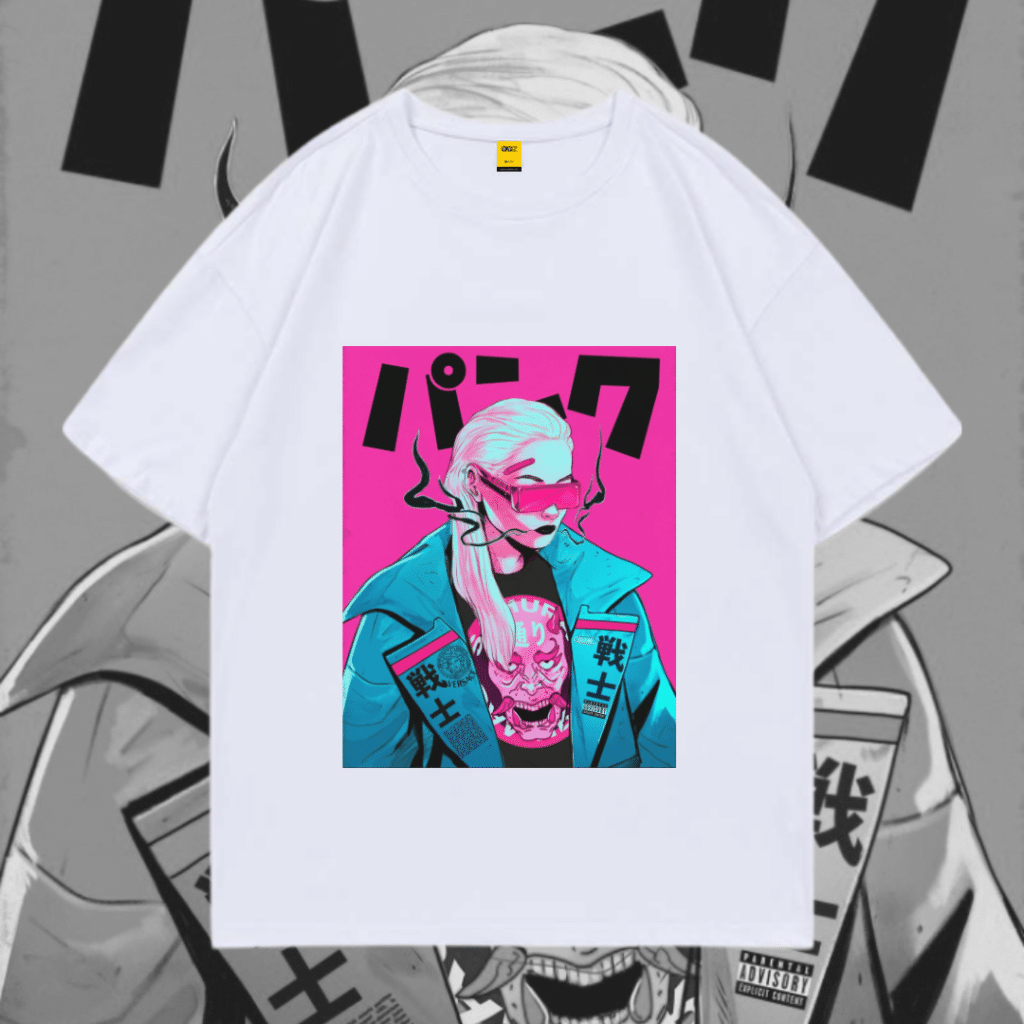 Drop Shoulder T-Shirt (Girl 02)