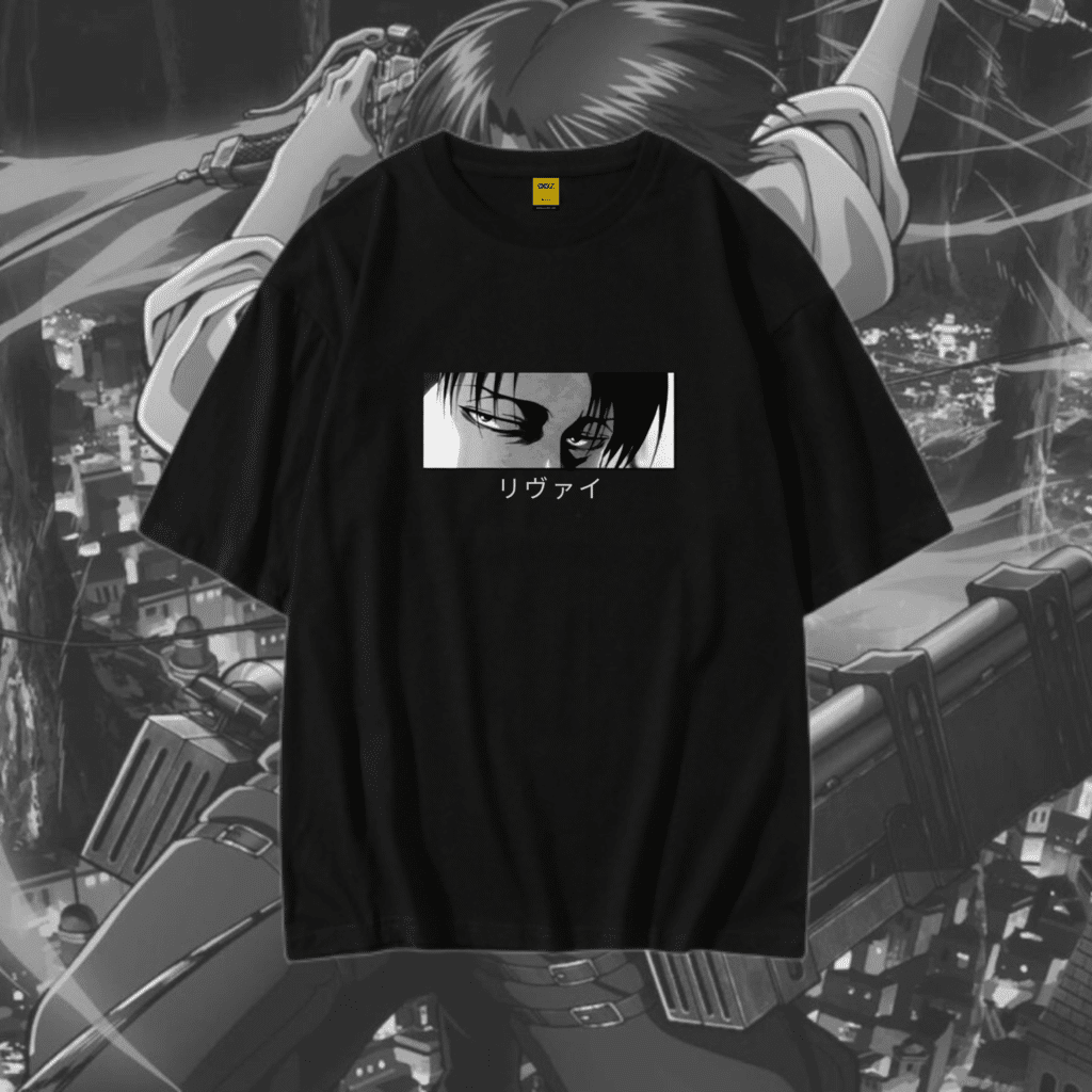 Drop Shoulder T-Shirt (Attack on Titan)