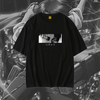 Drop Shoulder T-Shirt (Attack on Titan)
