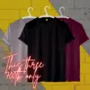 Basic T-Shirt Combo 04(3pcs)