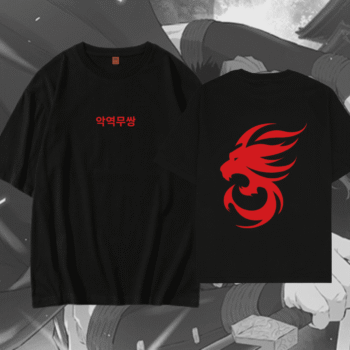 Drop Shoulder T-Shirt (Villainous Warrior)