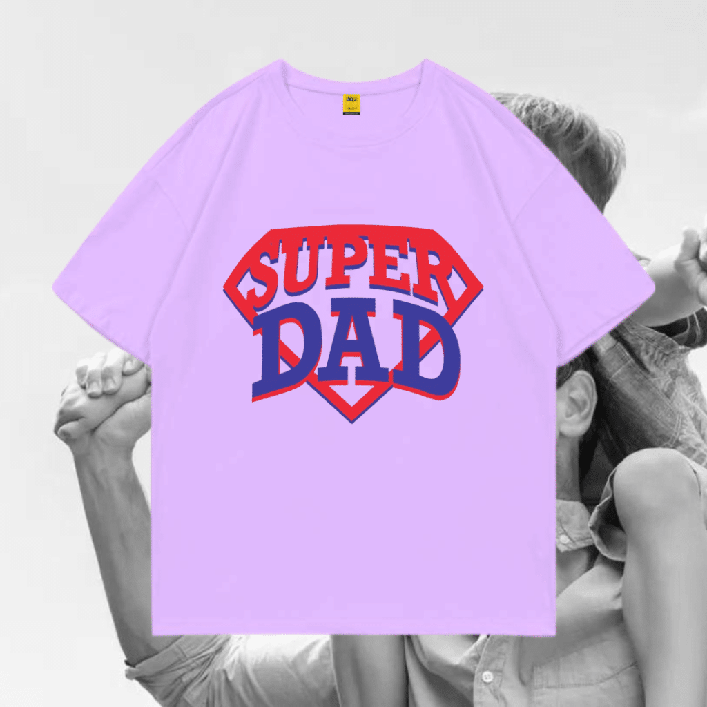 Drop Shoulder T-Shirt (Super Dad)