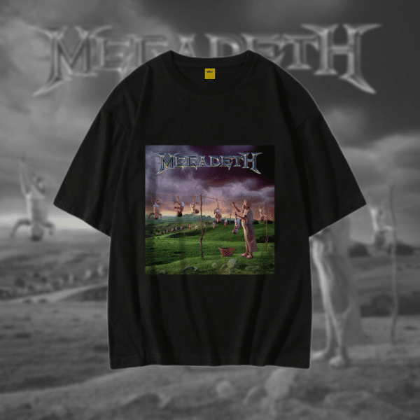 Drop Shoulder T-Shirt (Megadeath 02)