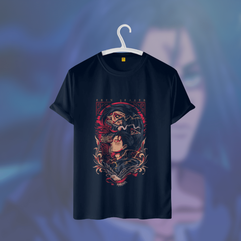 Half Sleeves T Shirt (Eren 02)