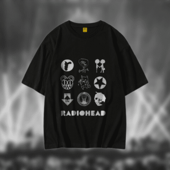Drop Shoulder T-Shirt (Radiohead 02)