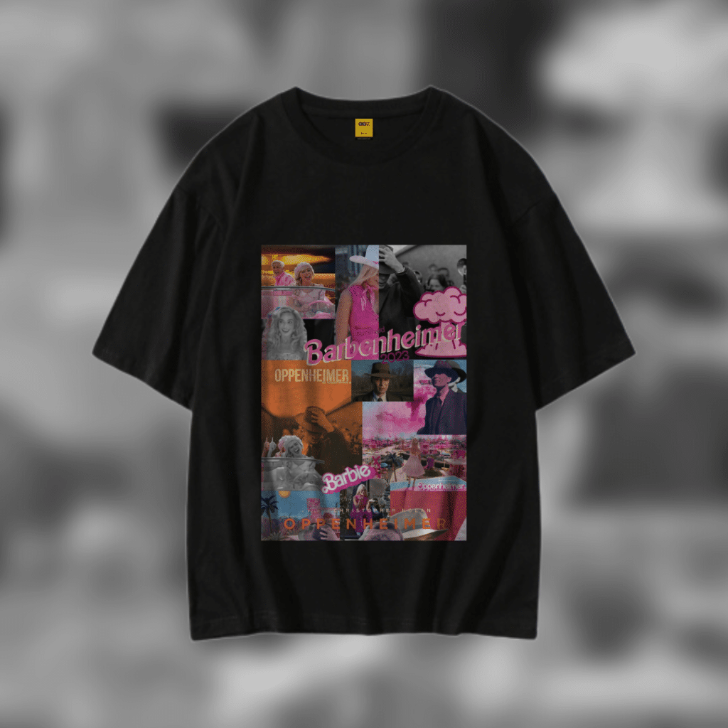 Drop Shoulder T-Shirt (Barbie X Oppenheimer)