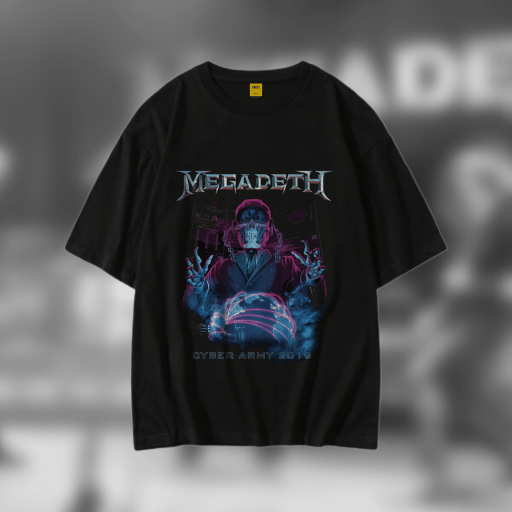 Drop Shoulder T-Shirt (Megadeath 04)