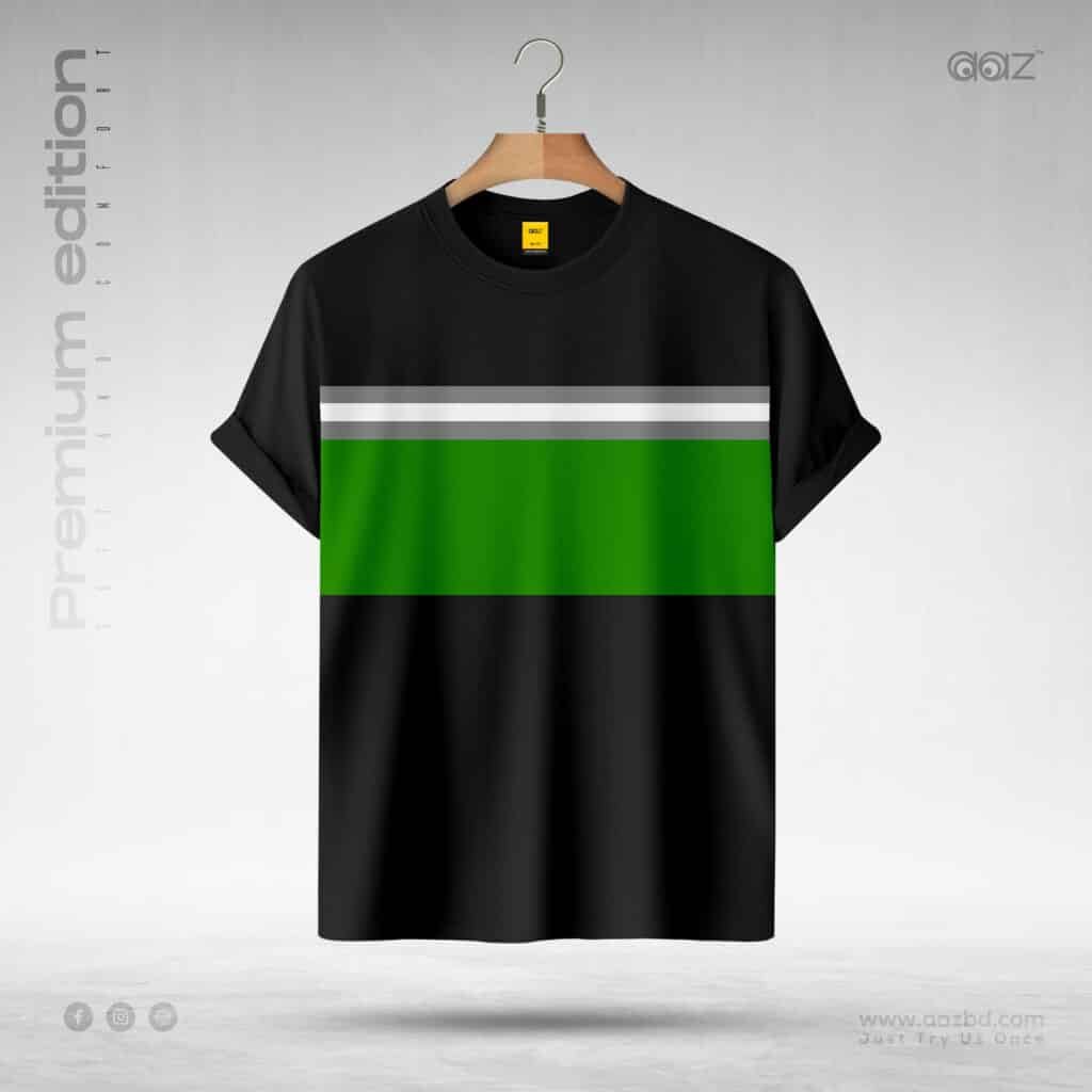 Premium Half Sleeve T Shirt (4 Stripes)