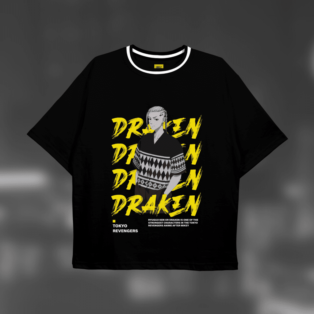Drop Shoulder T-Shirt (Tokyo Revenger 02)