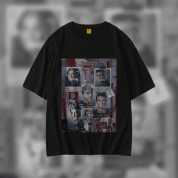 Drop Shoulder T-Shirt (13 Reason Why)