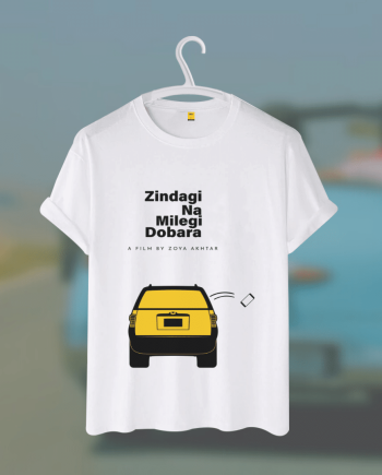Zindagi na milegi dobara T-Shirt - Premium Cotton - AAZ Bangladesh
