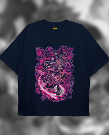 Drop Shoulder T-Shirt (Demon Slayer 02)