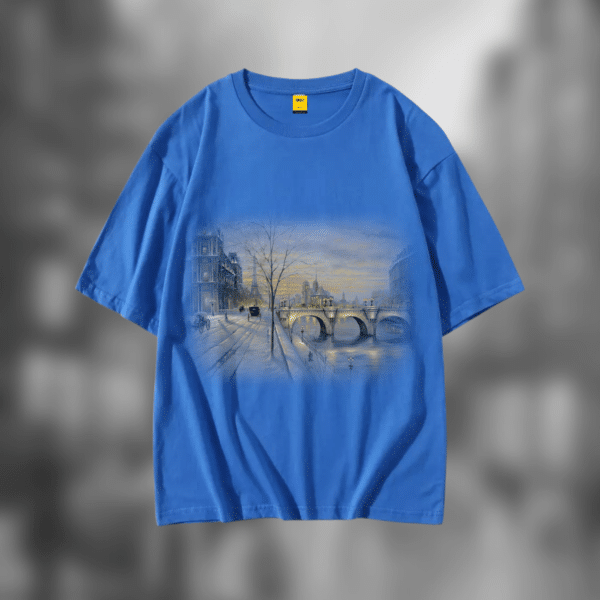 Drop Shoulder T-Shirt (Paris)