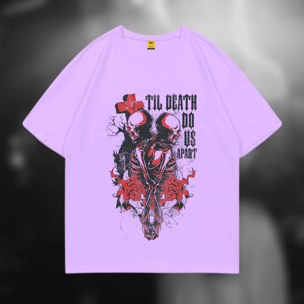 Drop Shoulder T-Shirt (Till Death Do Us Apart)
