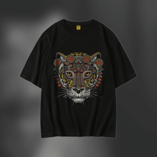 Drop Shoulder T-Shirt (Tiger)