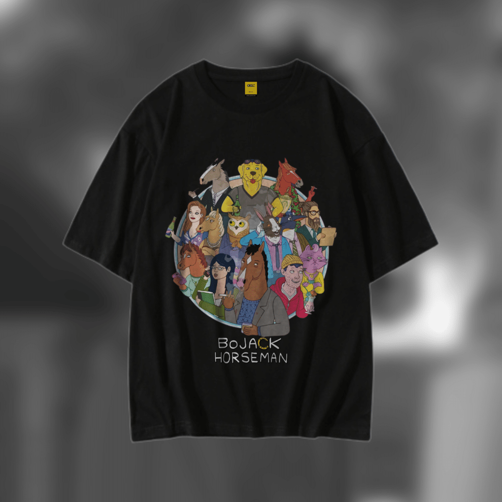 Drop Shoulder T-Shirt (BoJack Horseman)