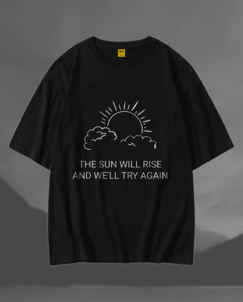 Sun Rise T-Shirt - Premium Cotton - AAZ Bangladesh