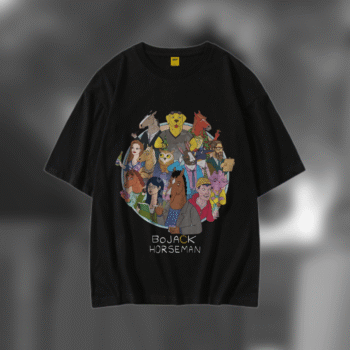 Drop Shoulder T-Shirt (BoJack Horseman)