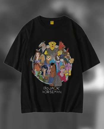 Drop Shoulder T-Shirt (BoJack Horseman)