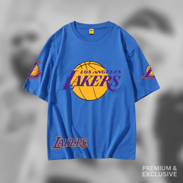 Premium Drop Shoulder T-Shirt (Lakers)