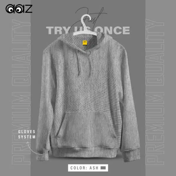 Basic Premium Oversized Hoodie (Ash)
