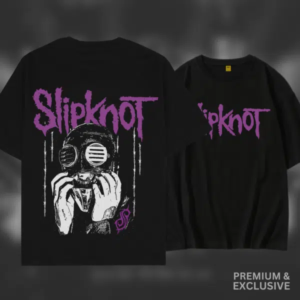 Premium Drop Shoulder T-Shirt (Slipknot 03)
