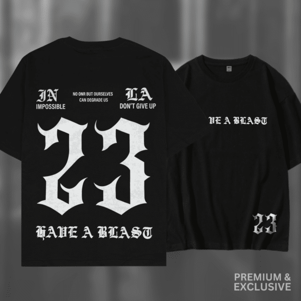 Premium Drop Shoulder T-Shirt (23 02)