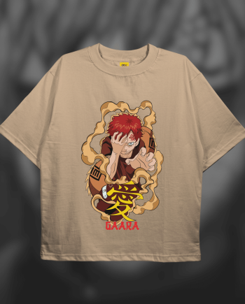 Drop Shoulder T-Shirt (Gaara)