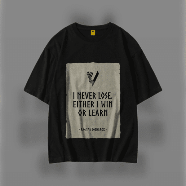 Drop Shoulder T-Shirt (Ragnar Lothbrok)