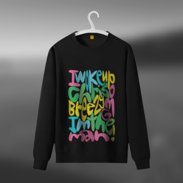 [Flash Sale]Premium Oversized Sweatshirt (Woke Up)