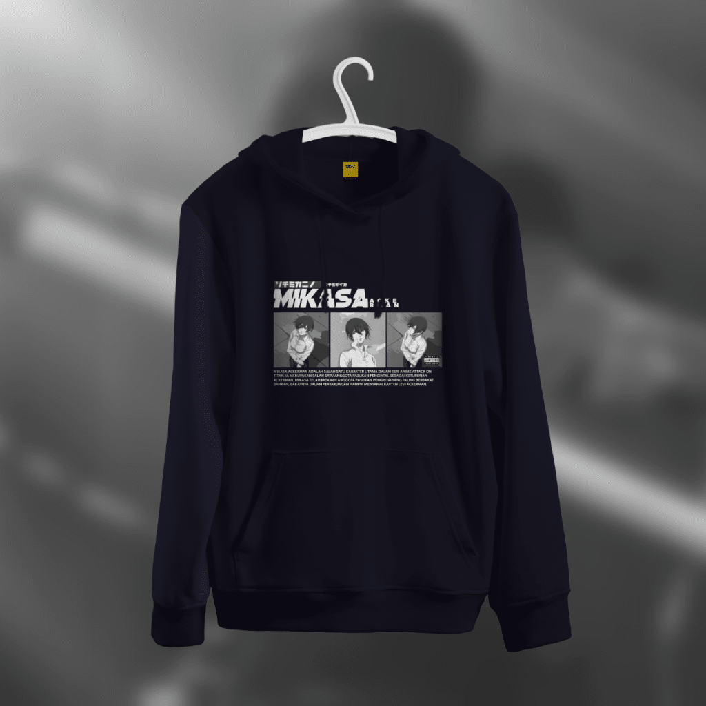Premium Drop Shoulder Hoodie (Mikasa)