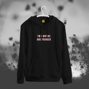 Two Words Hoodie - Premium Cotton - AAZ Bangladesh