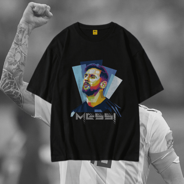 Drop Shoulder T-Shirt (Messi)