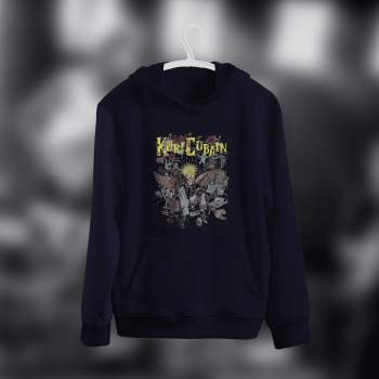 Kurt Cobain Hoodie - Premium Cotton - AAZ Bangladesh