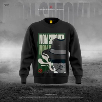 Non Smker T-Shirt - Premium Cotton - AAZ Bangladesh