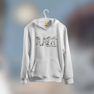 Premium Drop Shoulder Hoodie (I'm not going)