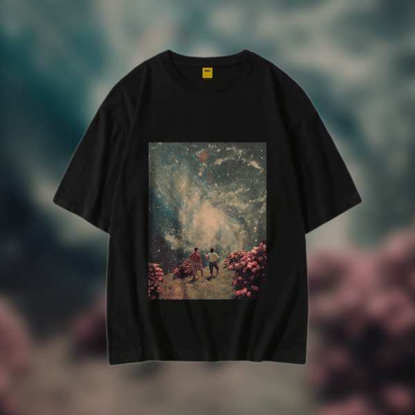 Drop Shoulder T-Shirt (The Sky 02)