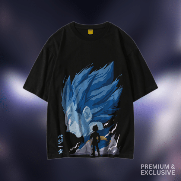 Premium Drop Shoulder T-Shirt (Vegeta)