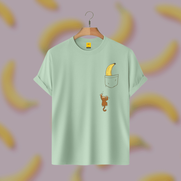 Half Sleeves T Shirt (Banana)