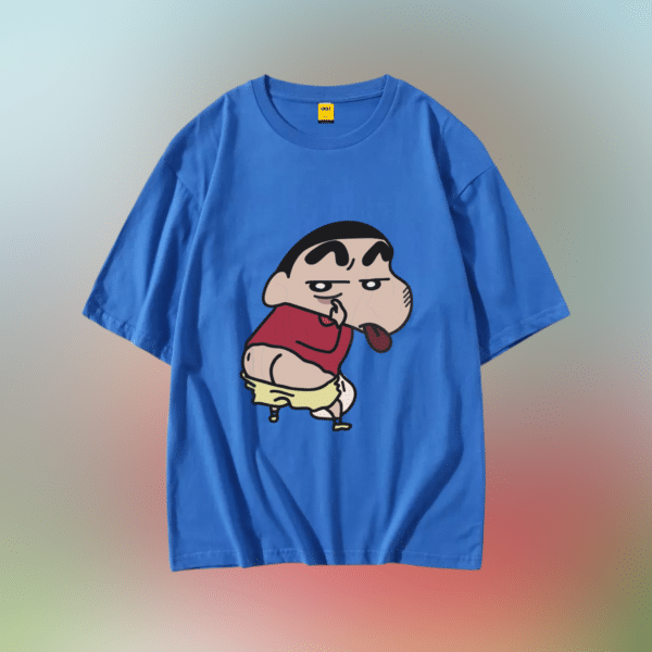 Drop Shoulder T-Shirt (Shin Chan)