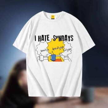 Drop Shoulder T-Shirt (Sundays)