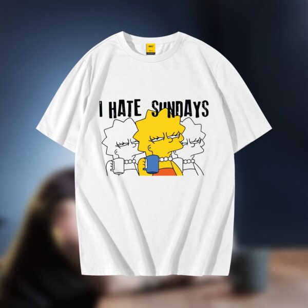 Drop Shoulder T-Shirt (Sundays)