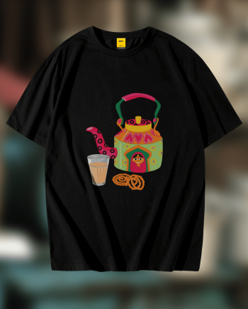 Drop Shoulder T-Shirt (Cha)