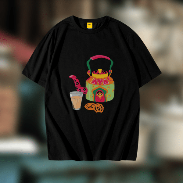 Drop Shoulder T-Shirt (Cha)