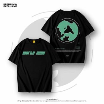 Premium Drop Shoulder T-Shirt (World Wide)
