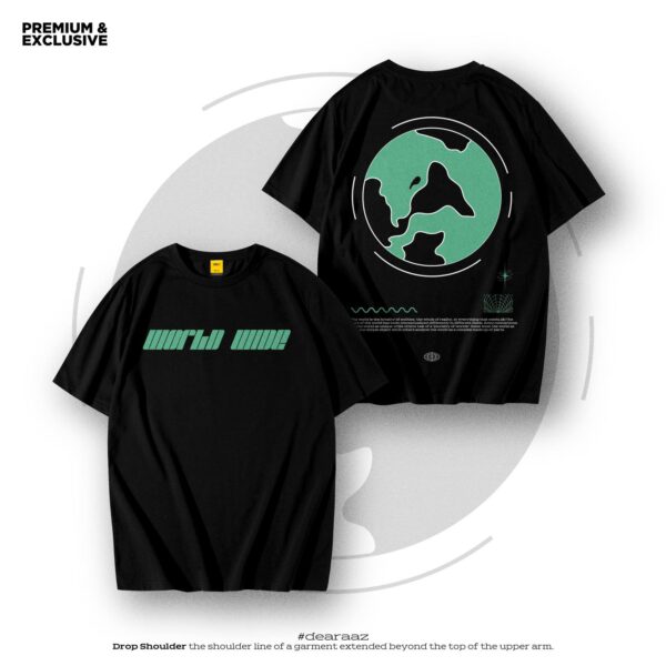 Premium Drop Shoulder T-Shirt (World Wide)
