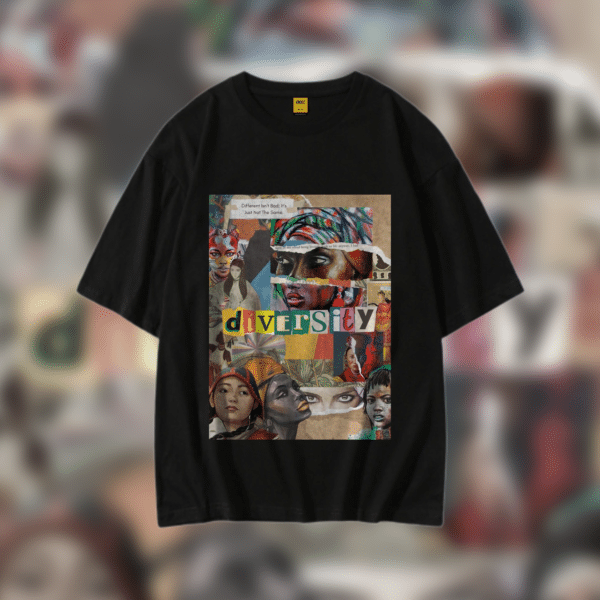 Drop Shoulder T-Shirt (Diversity)