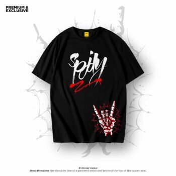 Premium Drop Shoulder T-Shirt (Spidy)