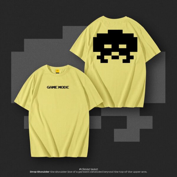 Drop Shoulder T Shirt (Game Mode)