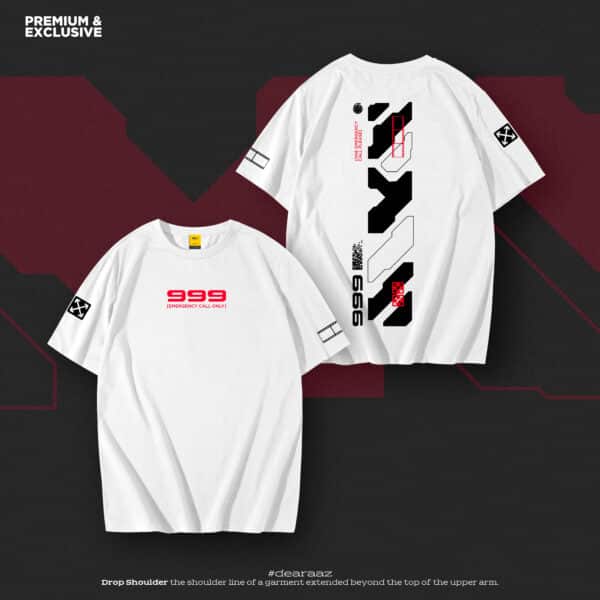 Premium Drop Shoulder T-Shirt (Triple Nine)